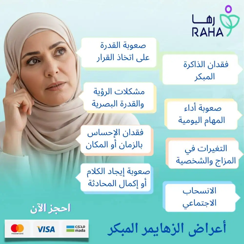 العلامات المبكرة للزهايمر